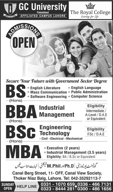 Admission Image