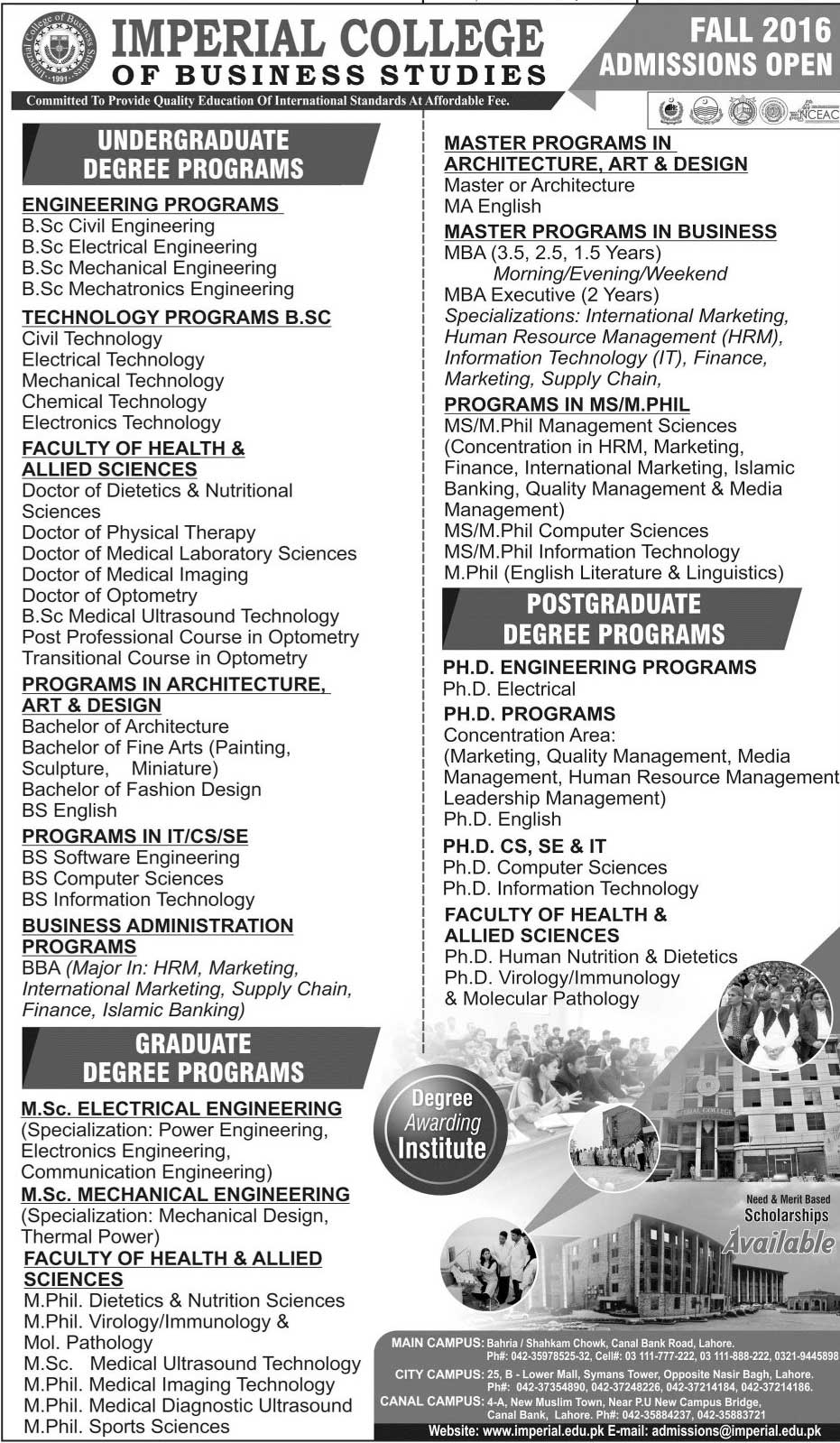 Admission Image