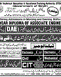 Admission notice for Sindh Technical Education and Vocational Training Authority Karachi