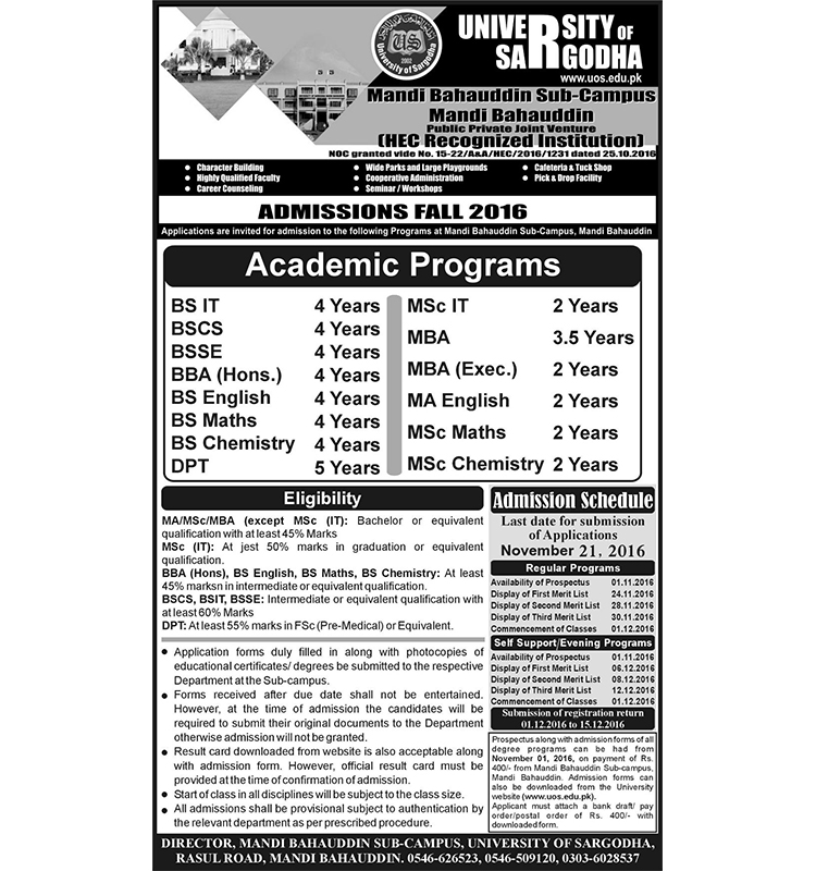 Admission Image