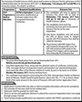 Admission notice for University of Health Sciences Lahore