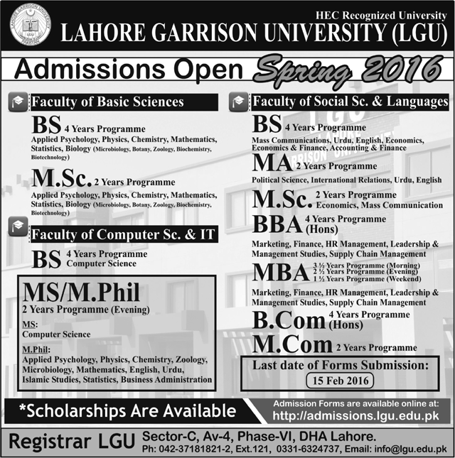 Admission Image