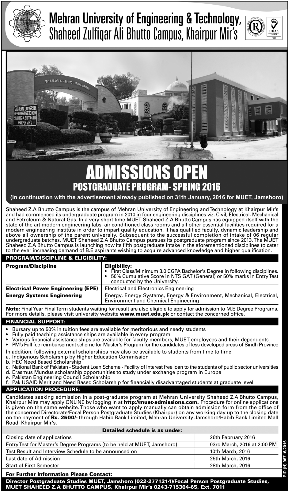 Admission Image