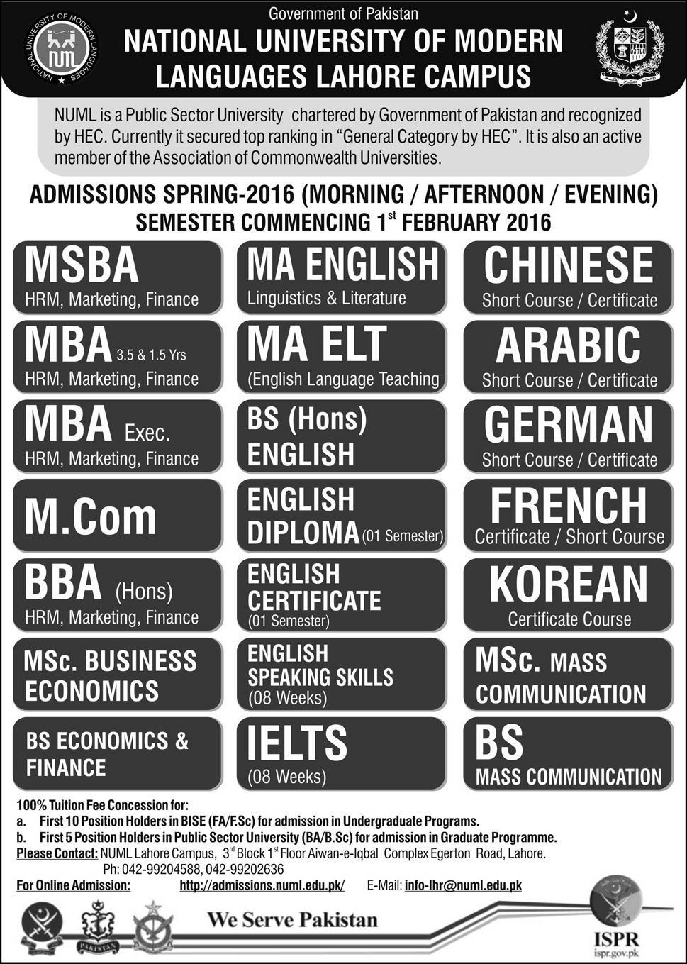 Admission Image