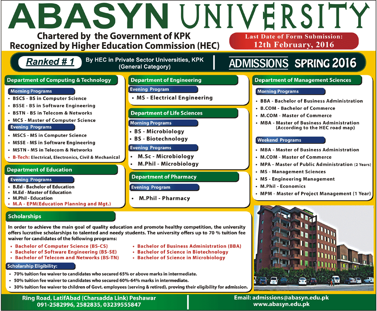 Admission Image