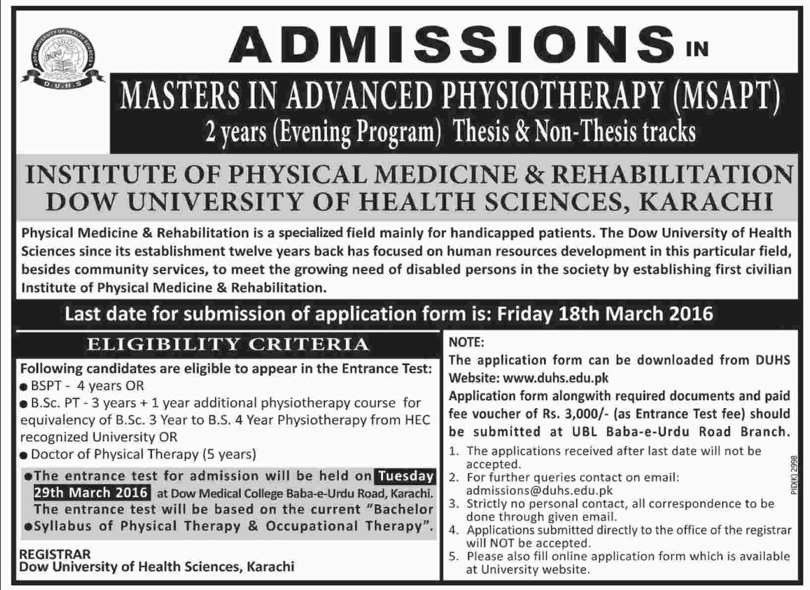 Admission Image