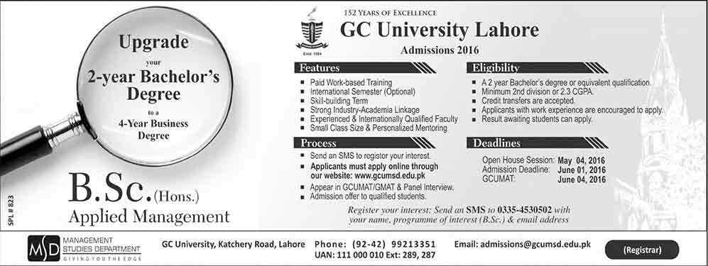 Admission Image