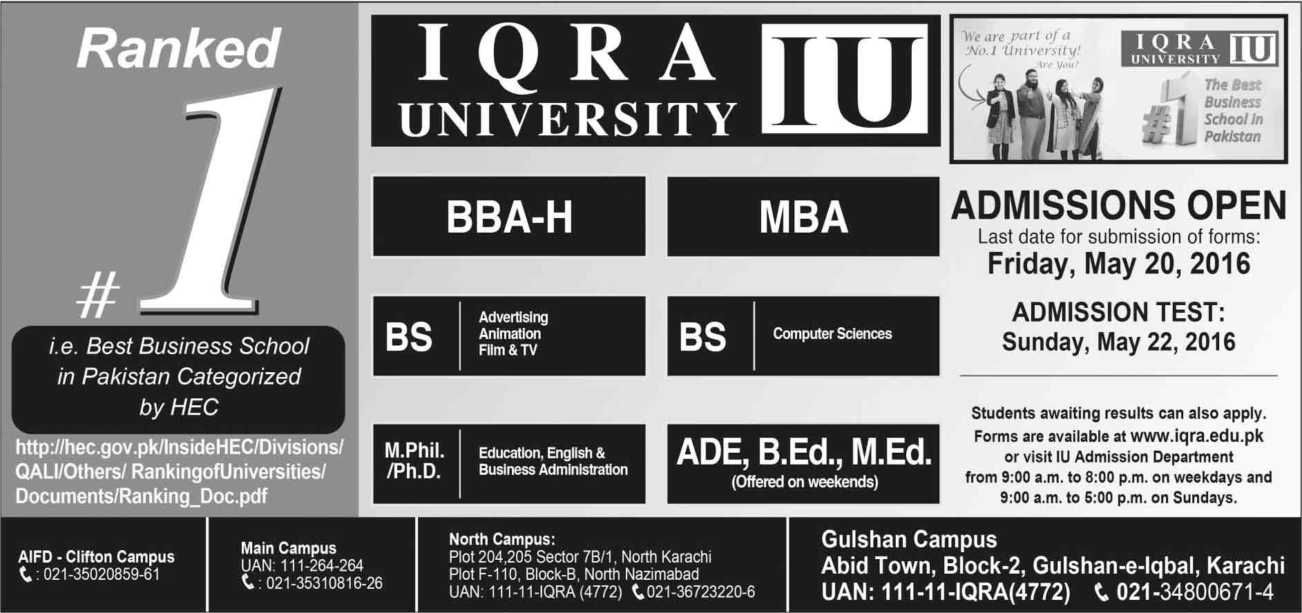Admission Image
