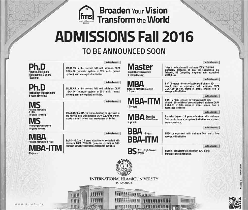 Admission Image