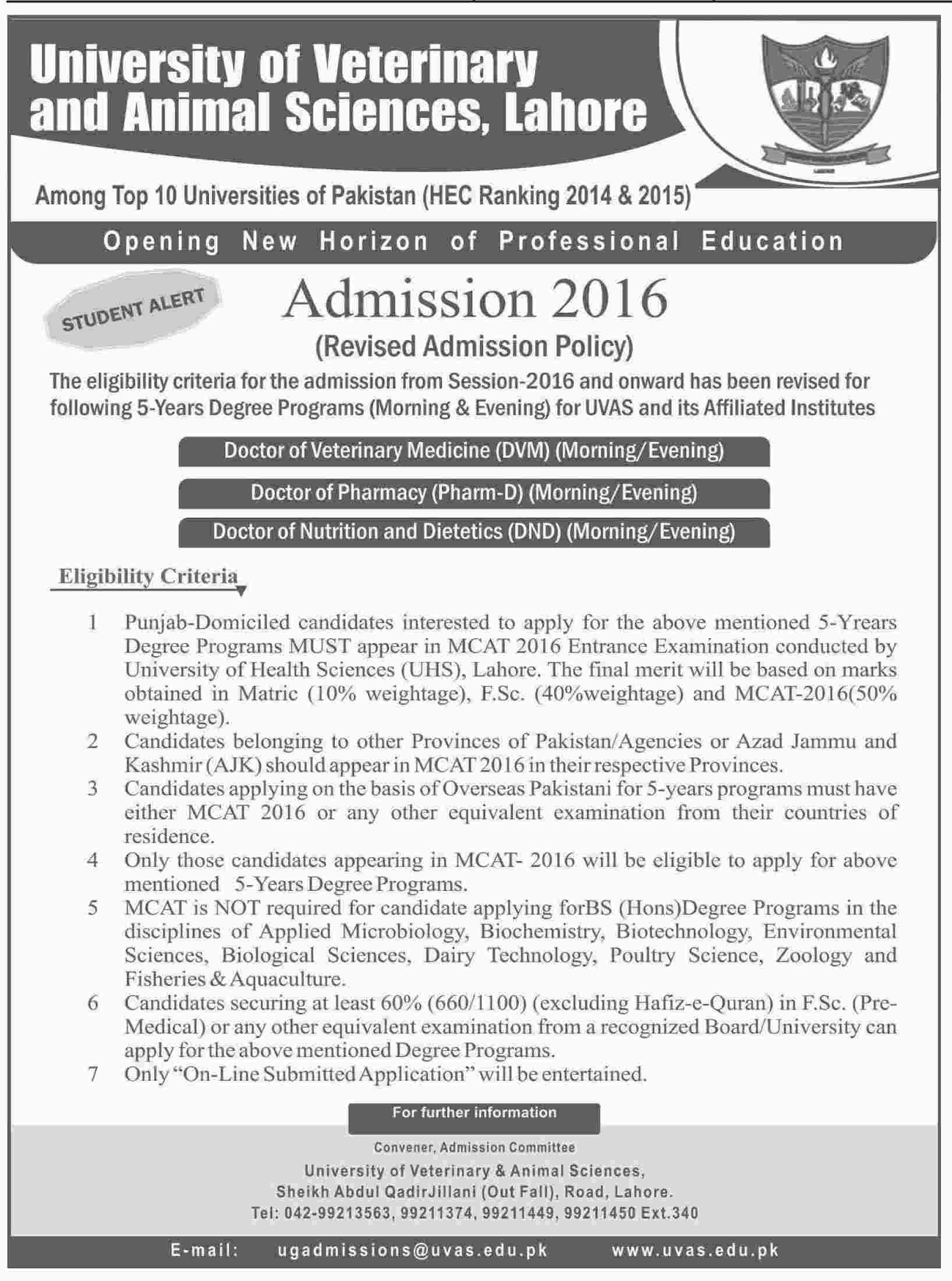 Admission Image