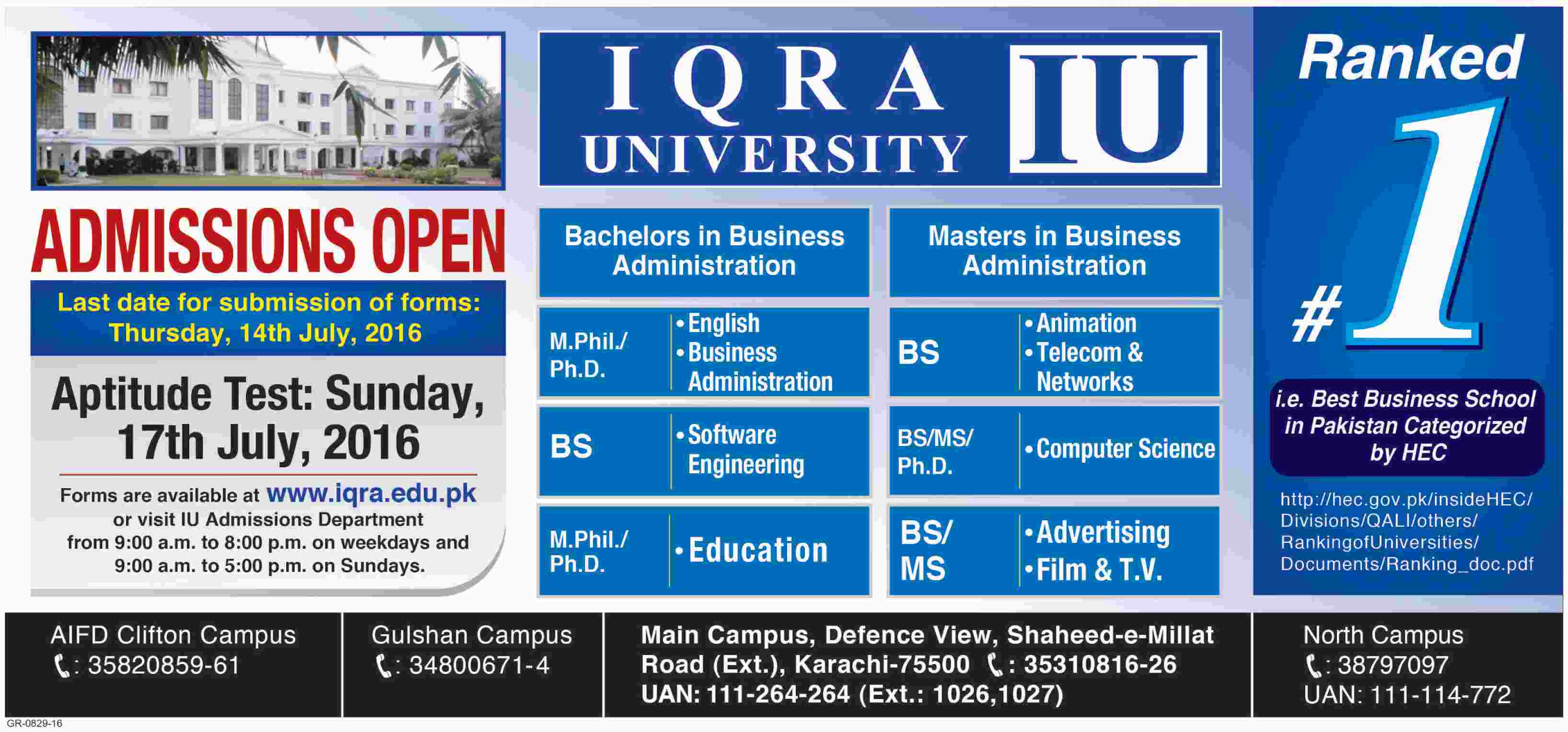 Admission Image