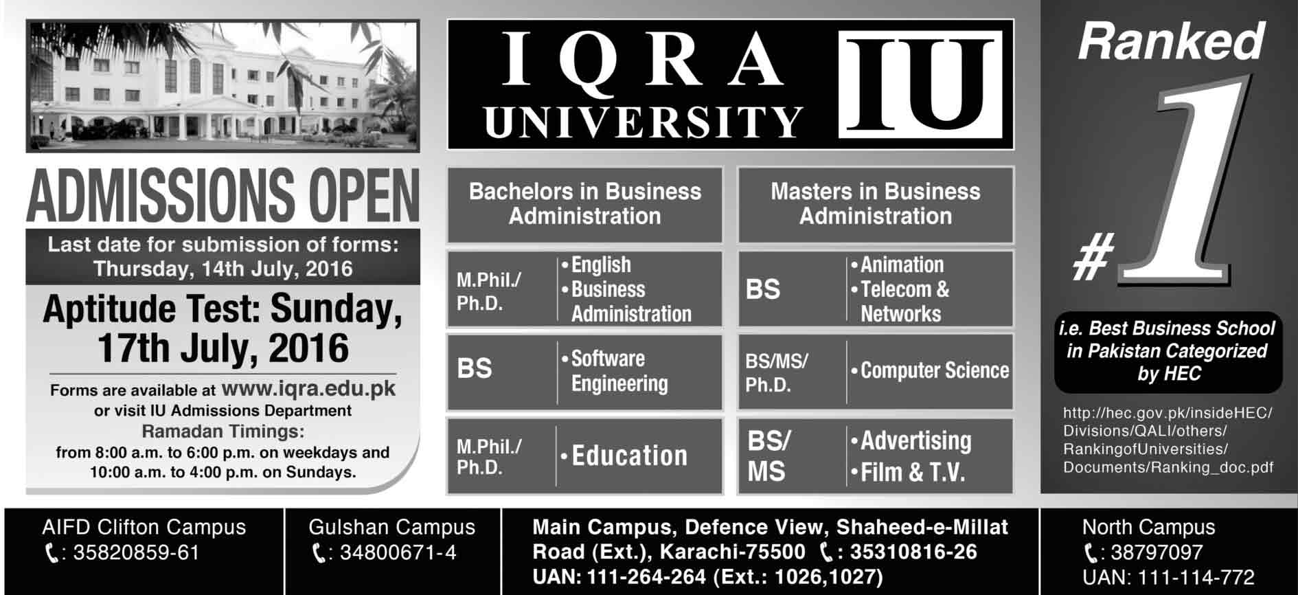 Admission Image