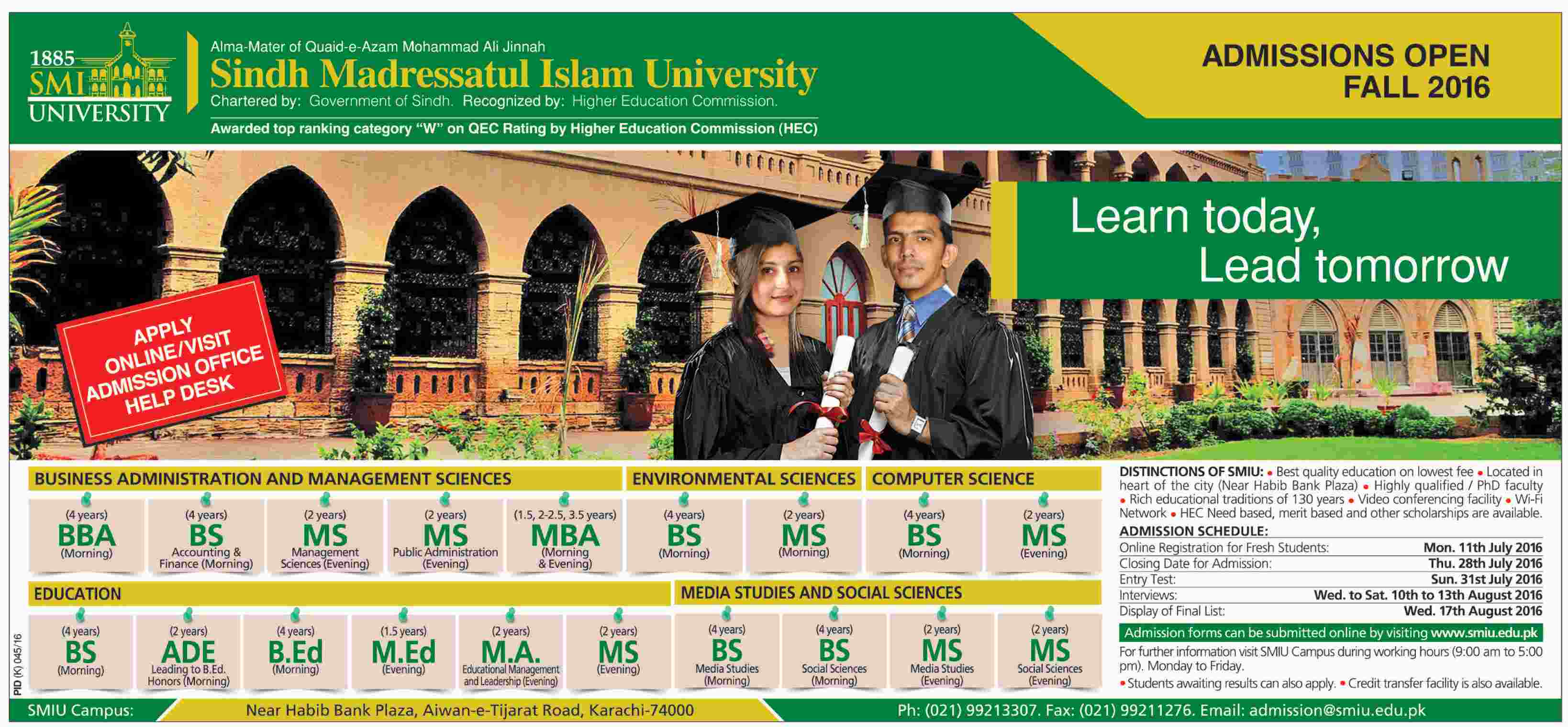 Admission Image