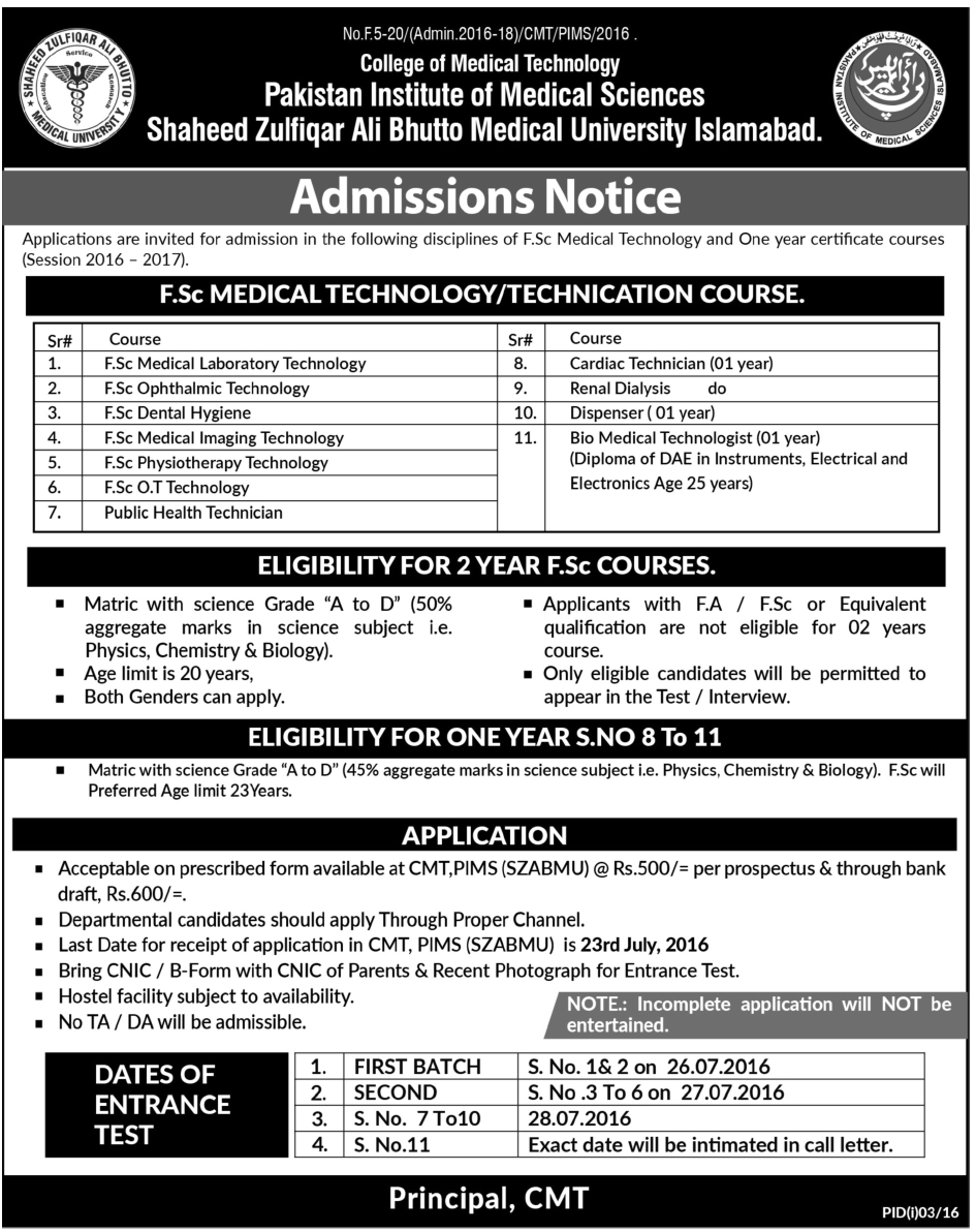 Admission Image