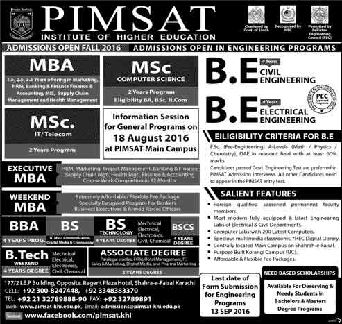 Admission Image