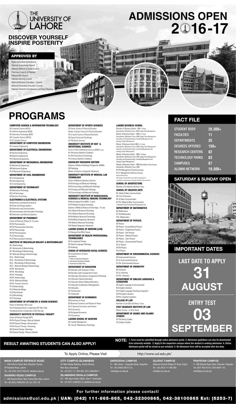 Admission Image