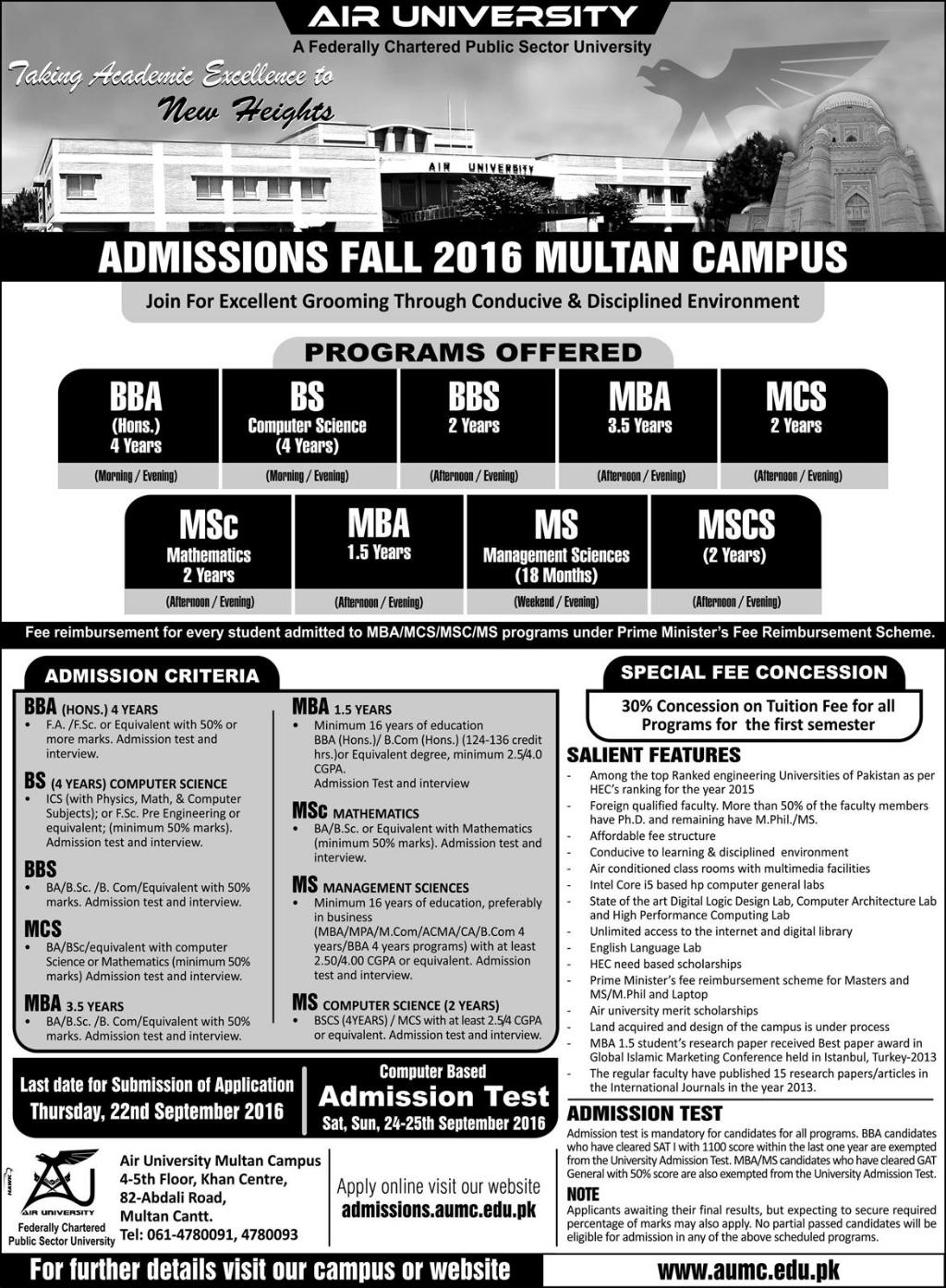 Admission Image