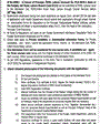 Admission notice for Postgraduate Medical Institute Chughtai Road Jail Road Lahore