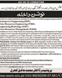 Admission notice for Imperial College of Technology Lahore