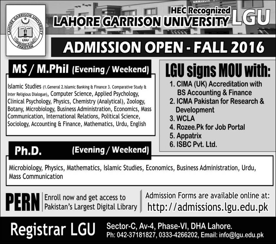 Admission Image