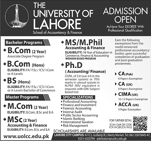 Admission Image