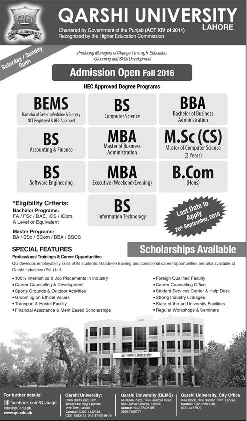 Admission Image