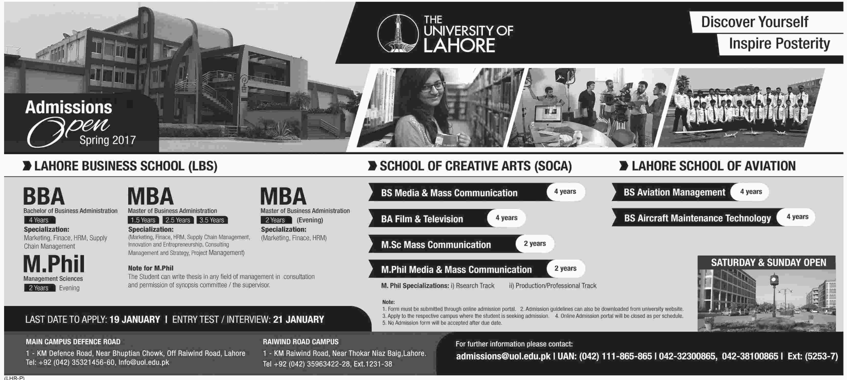 Admission Image