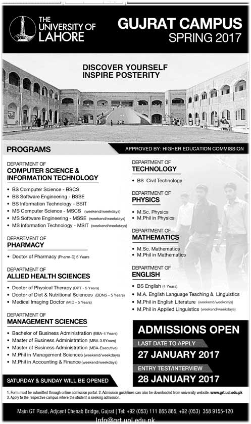 Admission Image