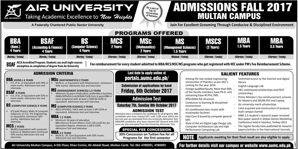 Admission Image