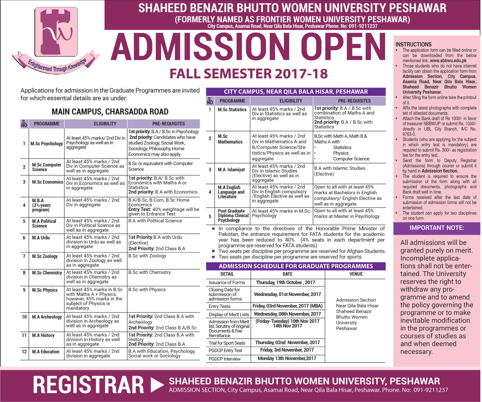 Admission Image
