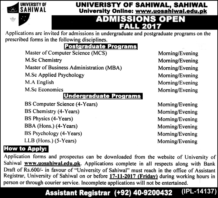 Admission Image