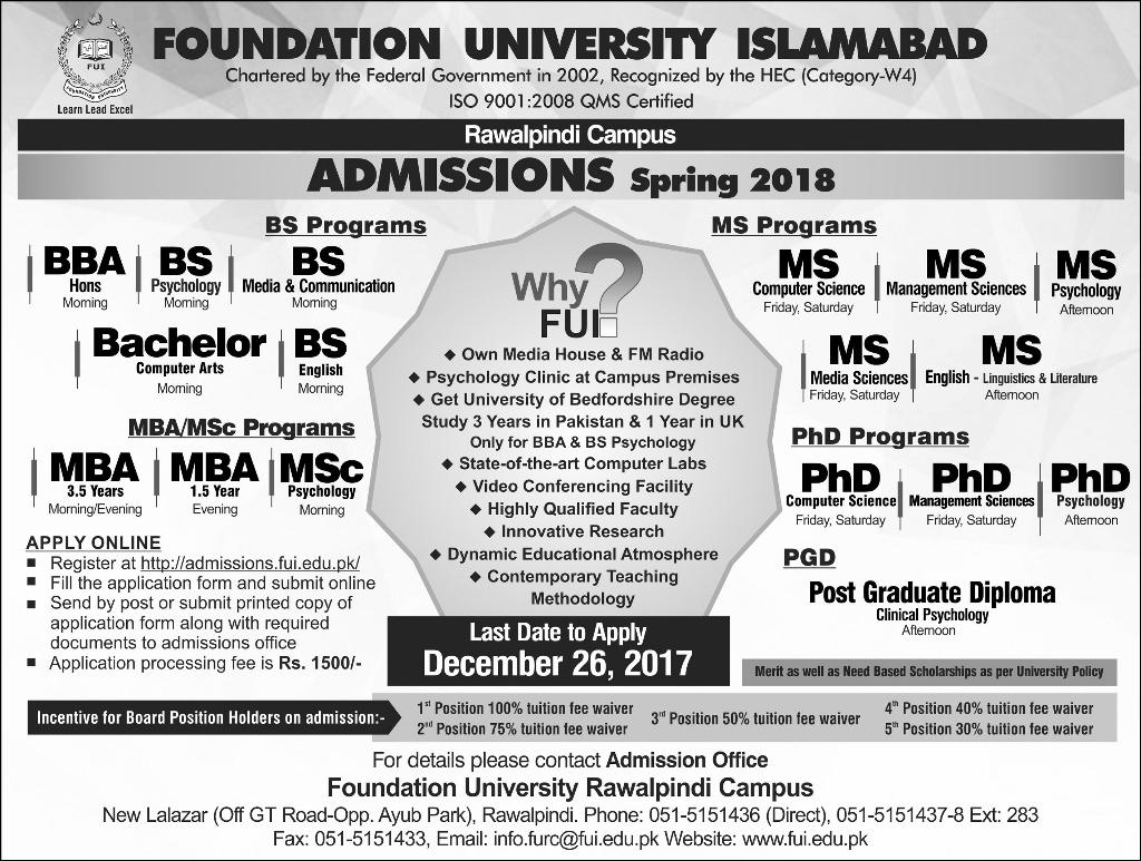 Admission Image