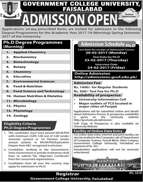 Admission Image