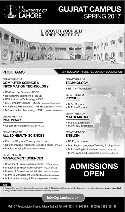 Admission Image