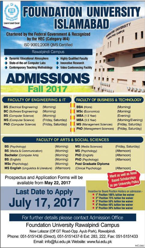 Admission Image