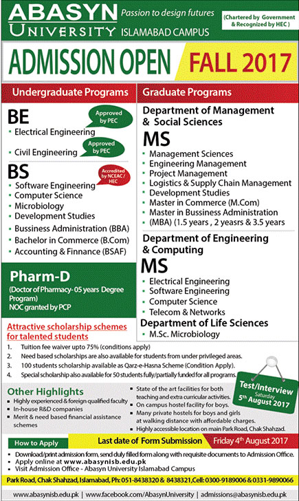 Admission Image