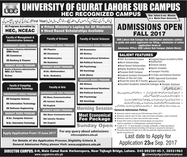 Admission Image