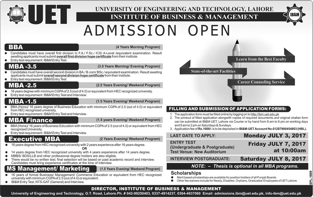 Admission Image