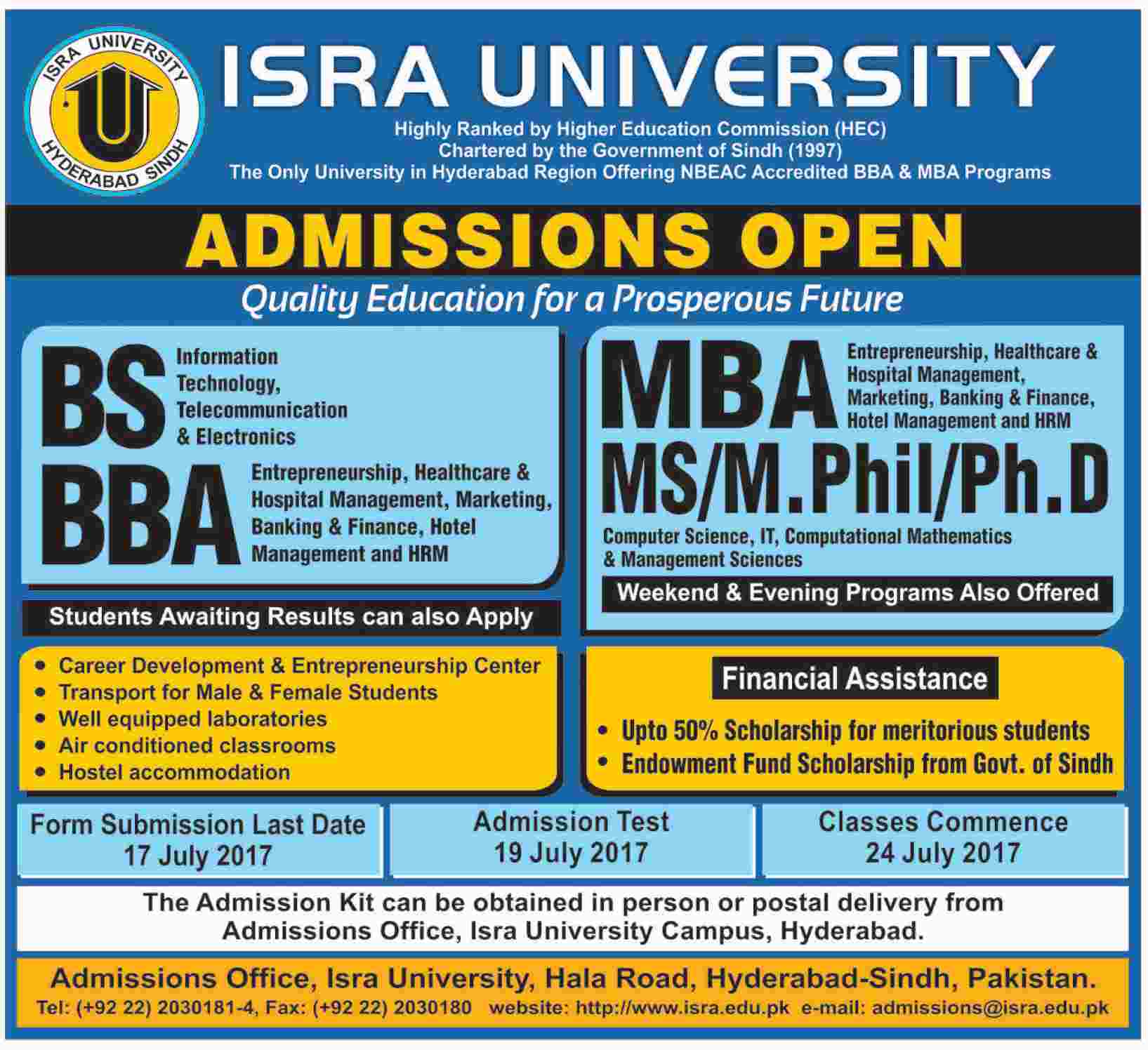 Admission Image
