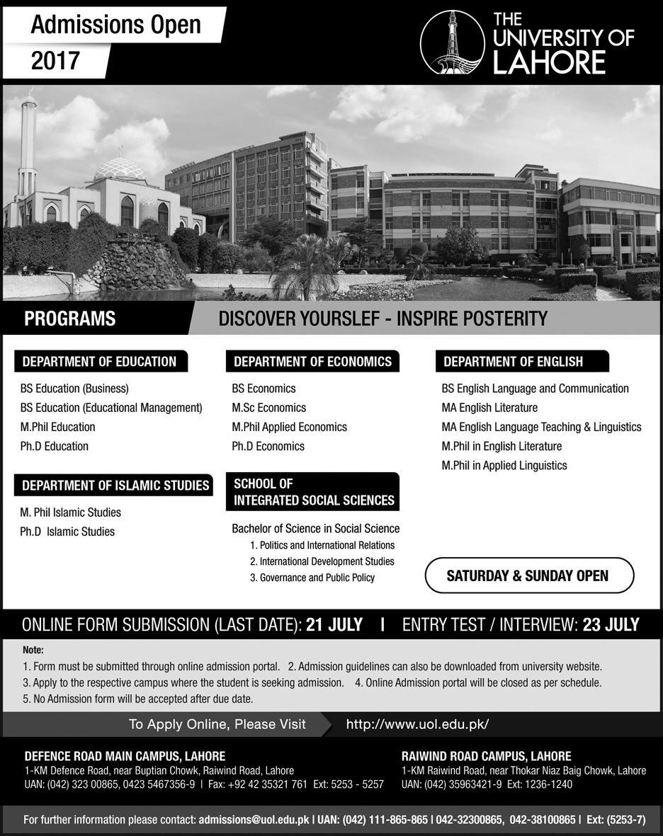 Admission Image