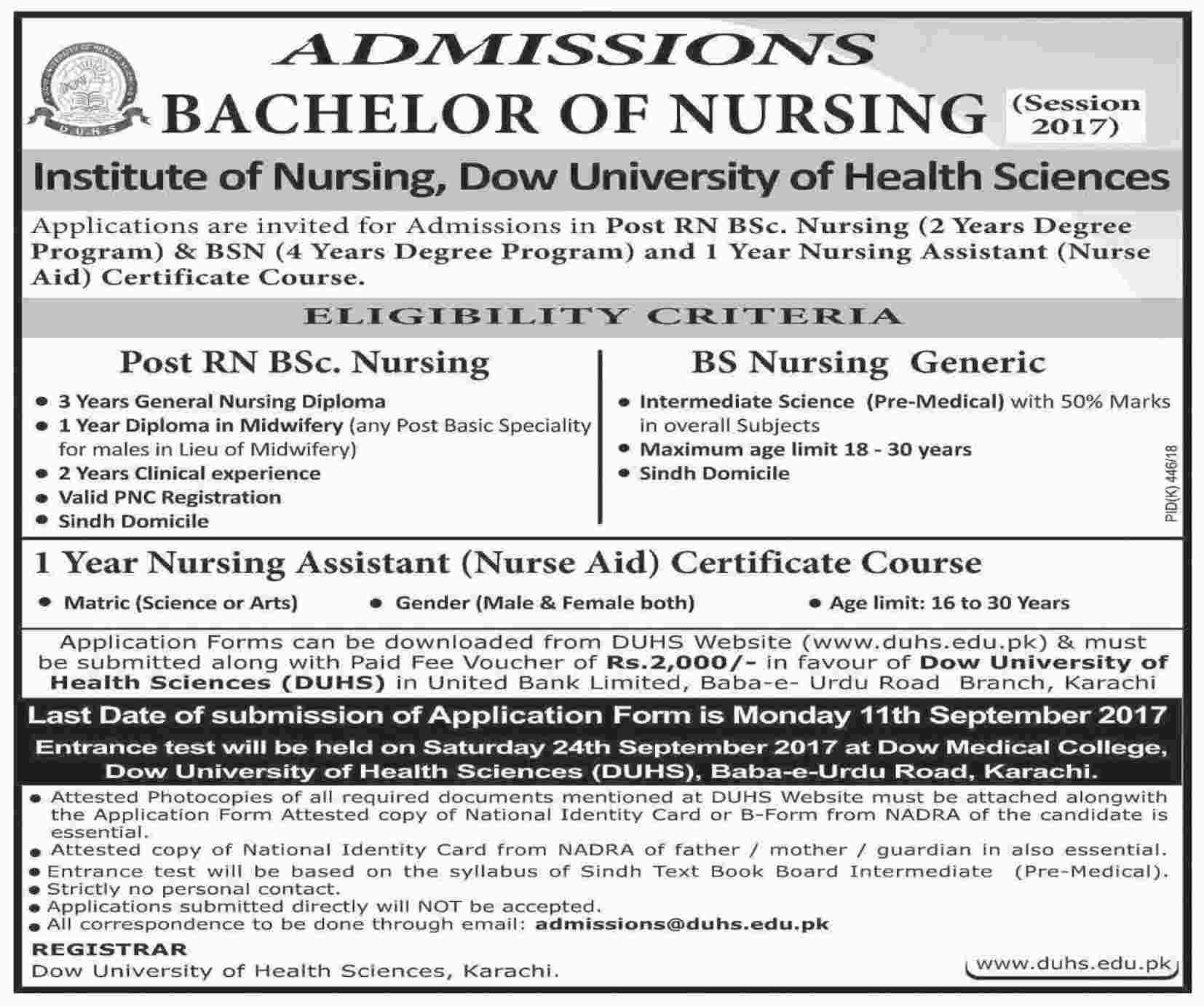 Admission Image