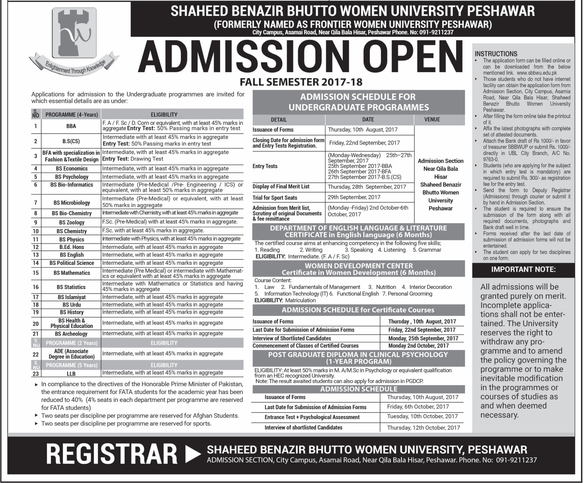 Admission Image