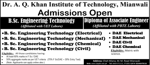 Admission Image