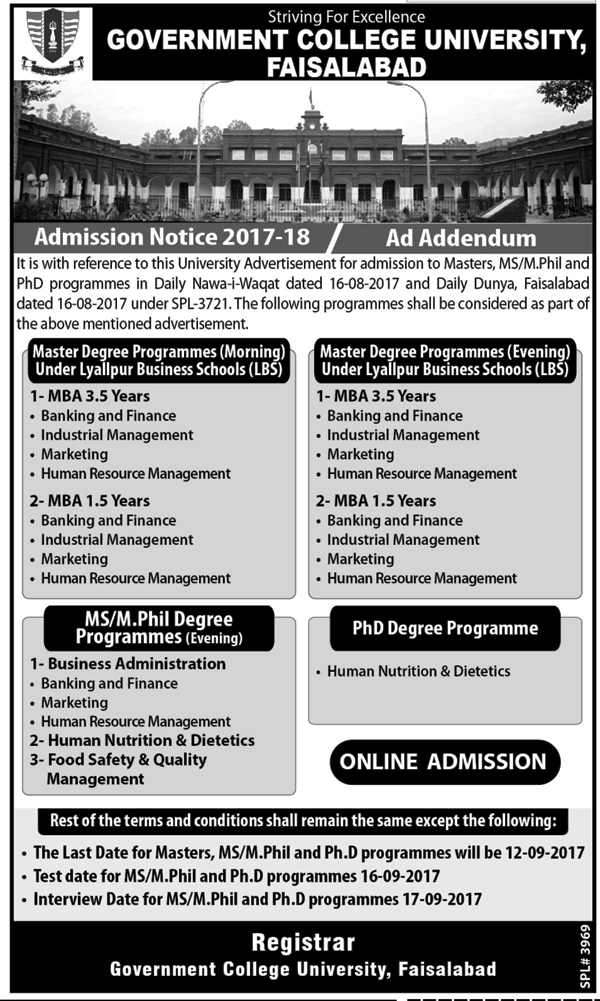 Admission Image