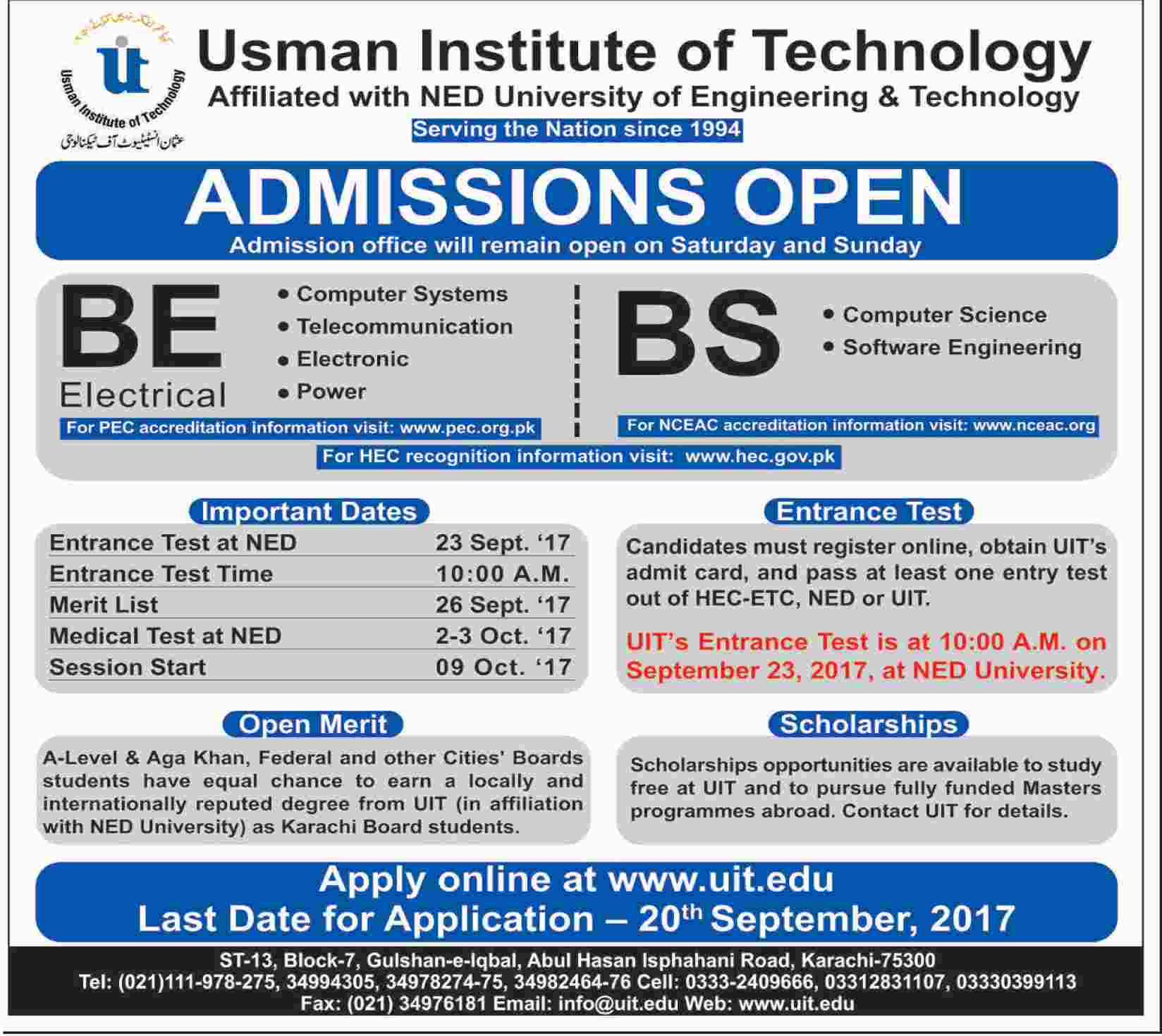 Admission Image