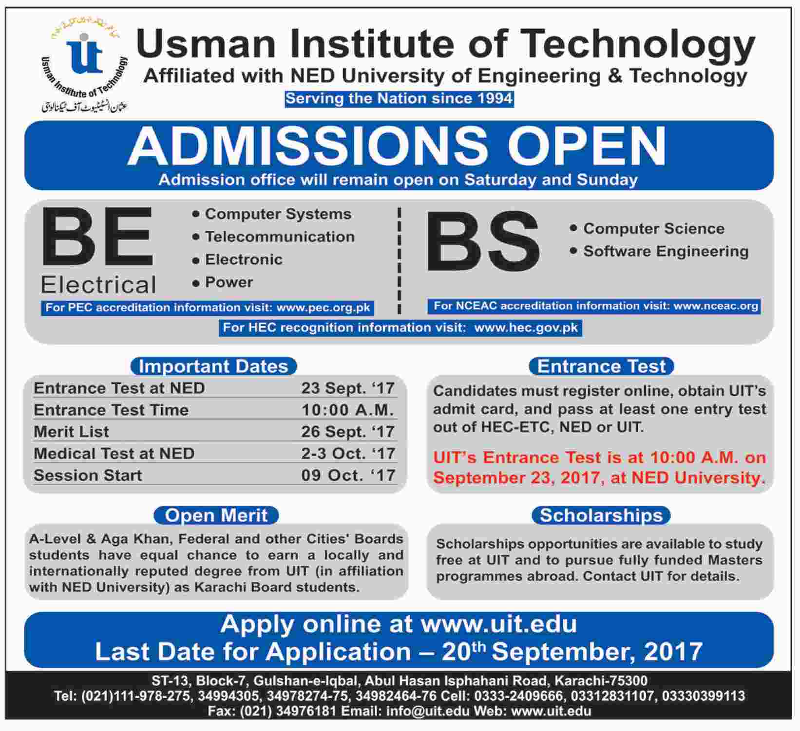 Admission Image
