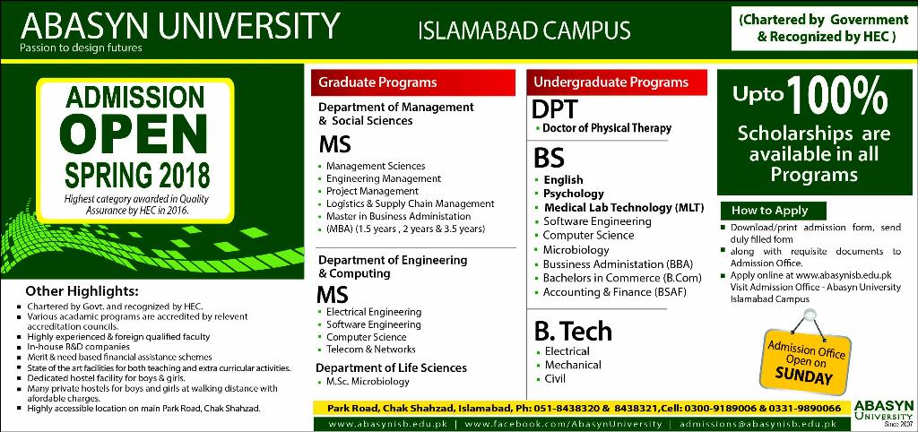 Admission Image