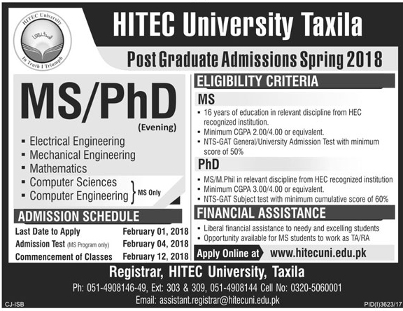Admission Image
