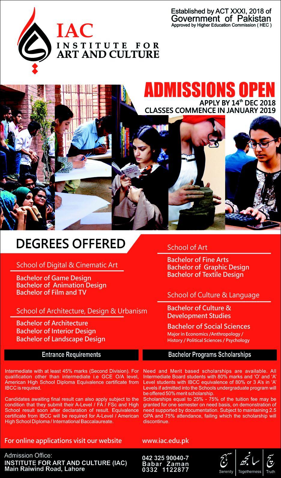 Admission Image