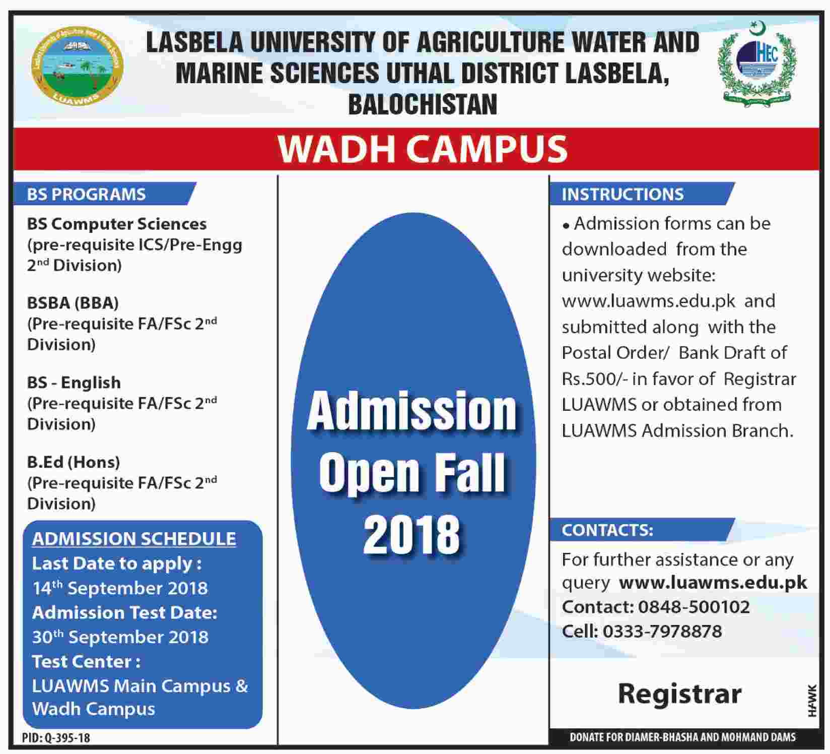 Admission Image